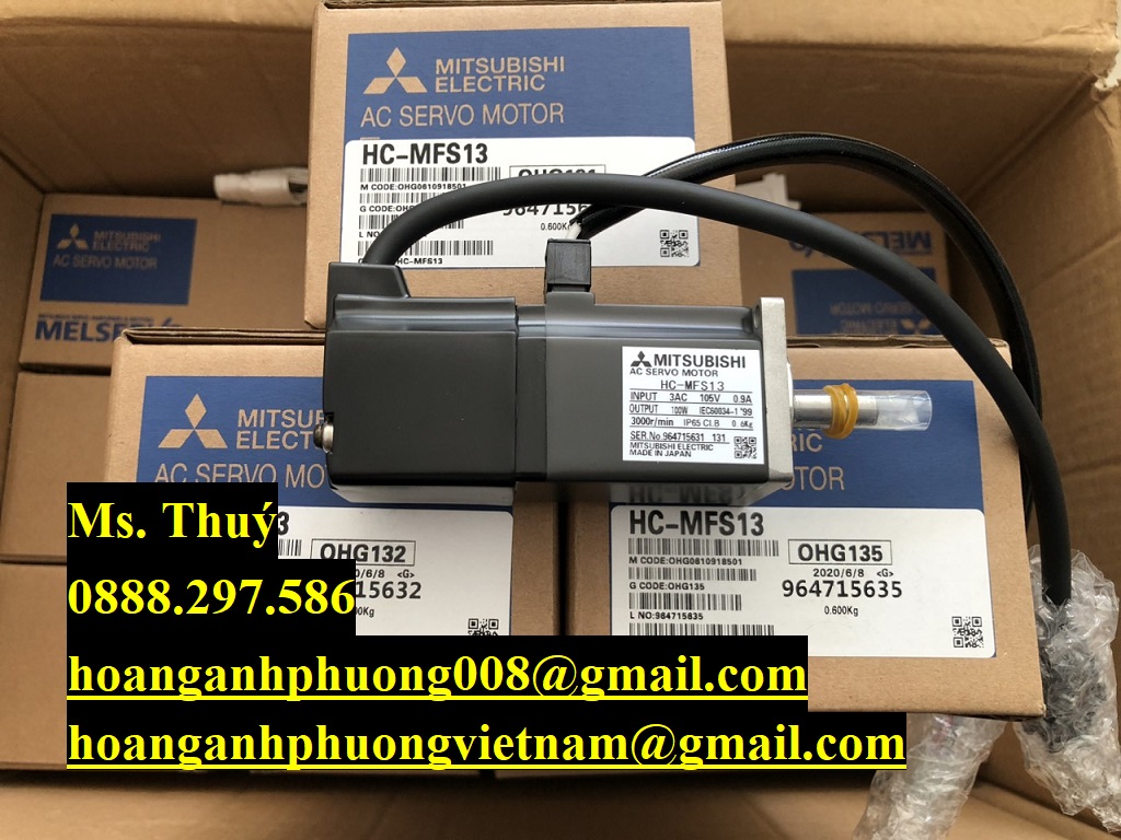 Động cơ Servo Mitsubishi HC-MFS13 nhập khẩu